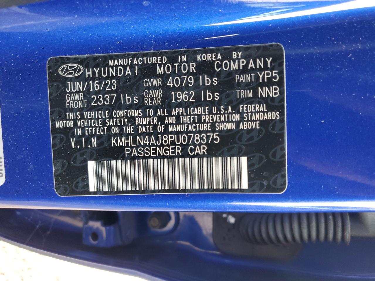 2023 Hyundai Elantra - Image 13