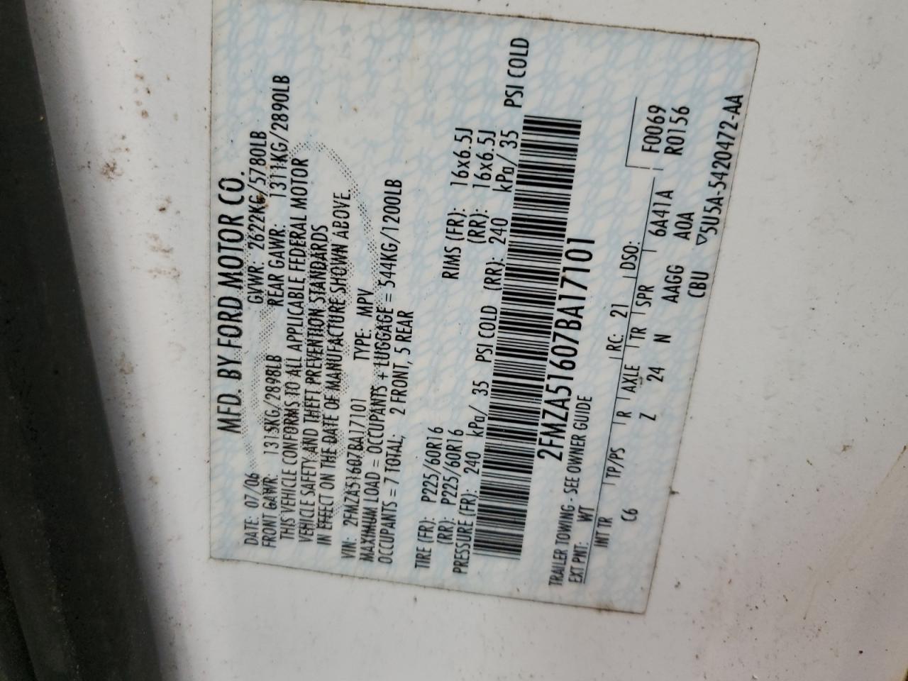 2007 Ford Freestar - Image 13