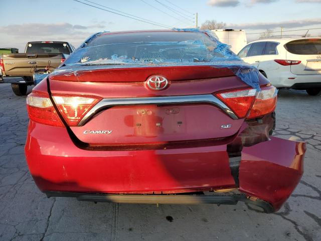  TOYOTA CAMRY 2015 Red