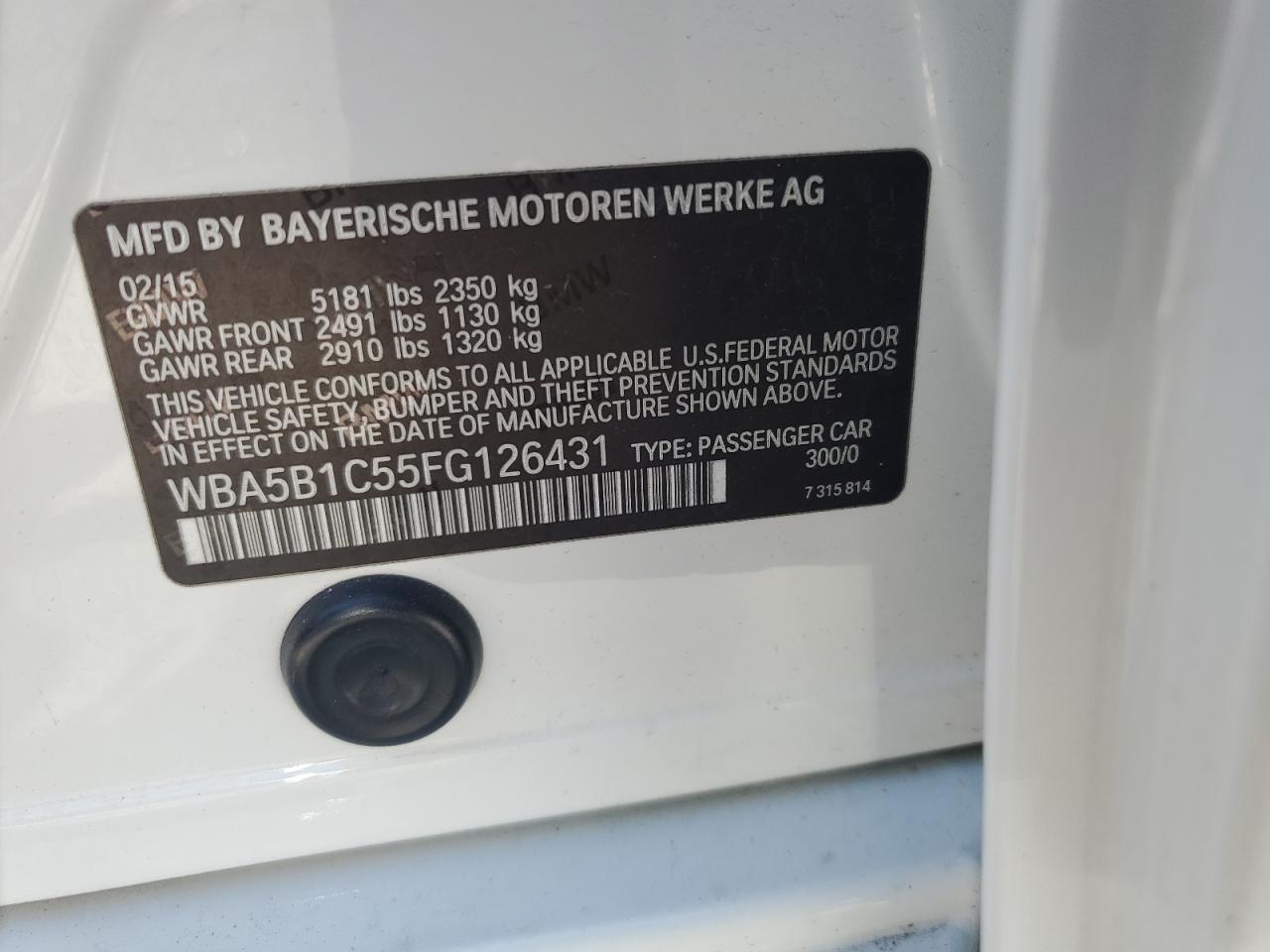 2015 BMW 5er - Image 12
