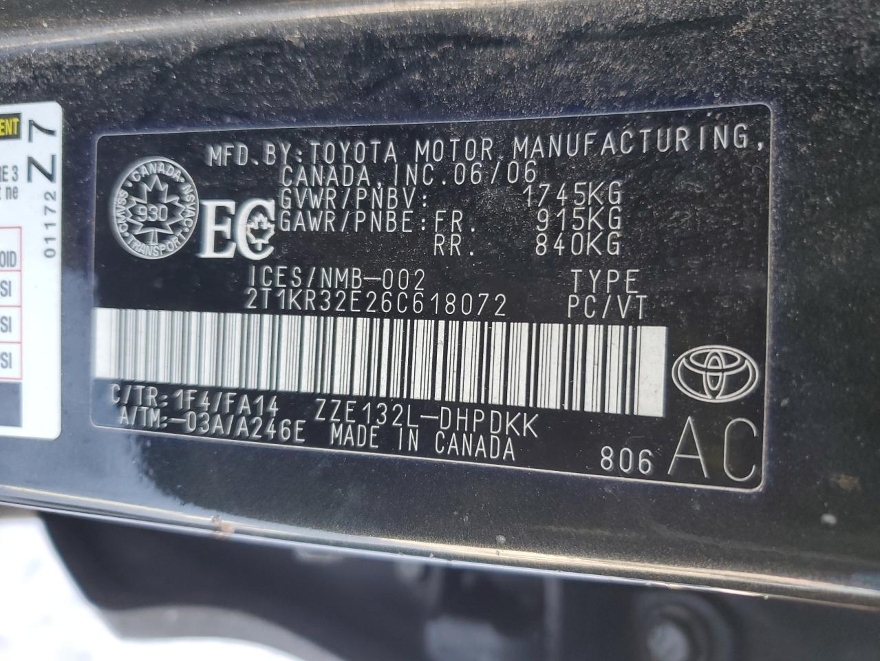 2006 Toyota Corolla - Image 12