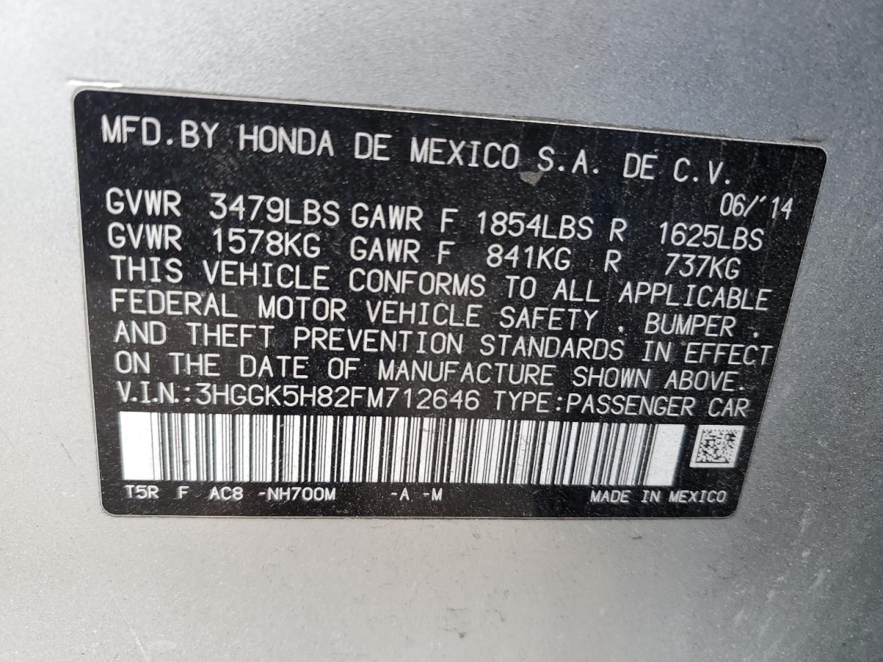 2015 Honda Fit - Image 12