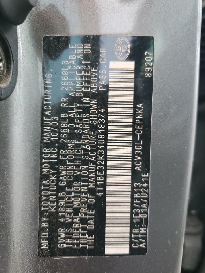 2004 Toyota Camry - Image 12