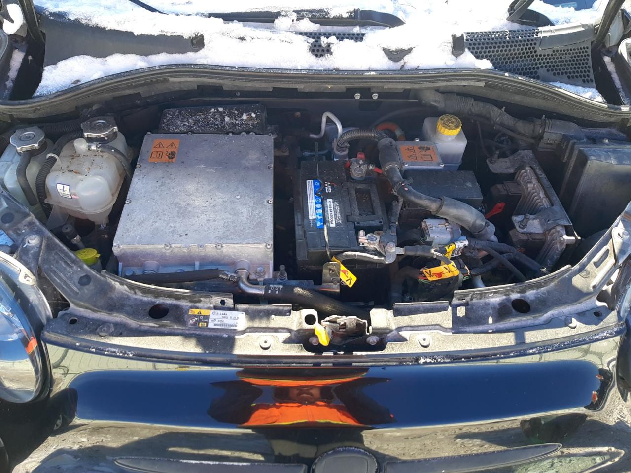 2015 Fiat 500 Electric VIN: 3C3CFFGE0FT527259 Lot: 42097735