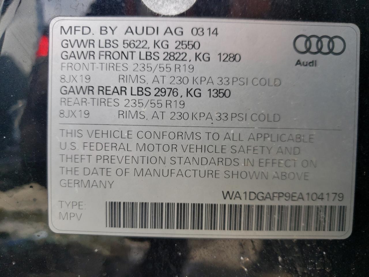 2014 Audi Q5 - Image 15