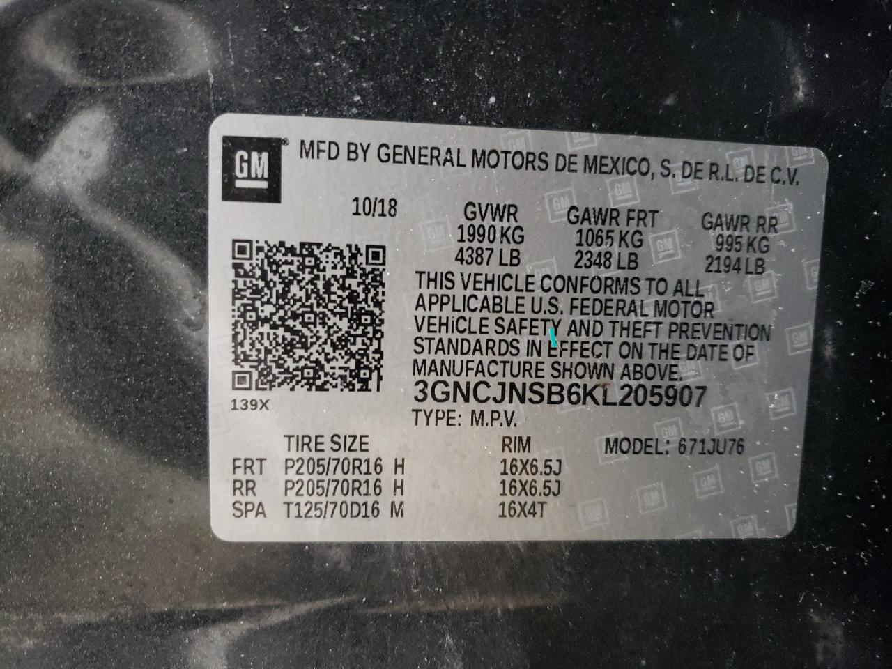 2019 Chevrolet Trax - Image 13