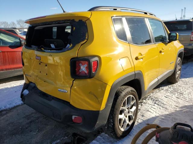  JEEP RENEGADE 2015 Жовтий