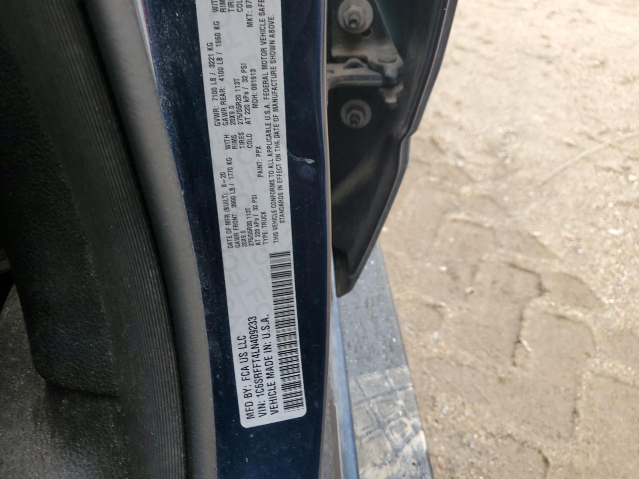 2020 RAM 1500 - Image 12