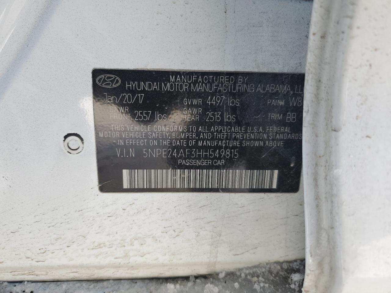 2017 Hyundai Sonata - Image 15