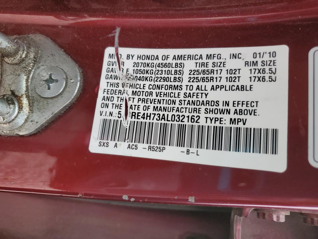 2010 Honda CR-V - Image 13