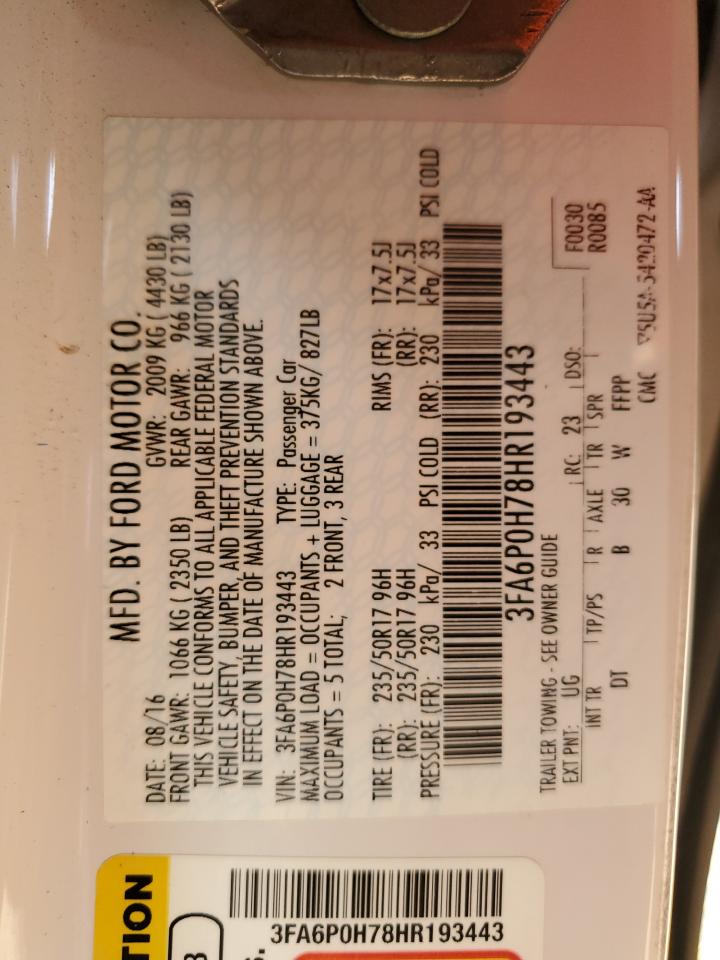 2017 Ford Fusion - Image 12