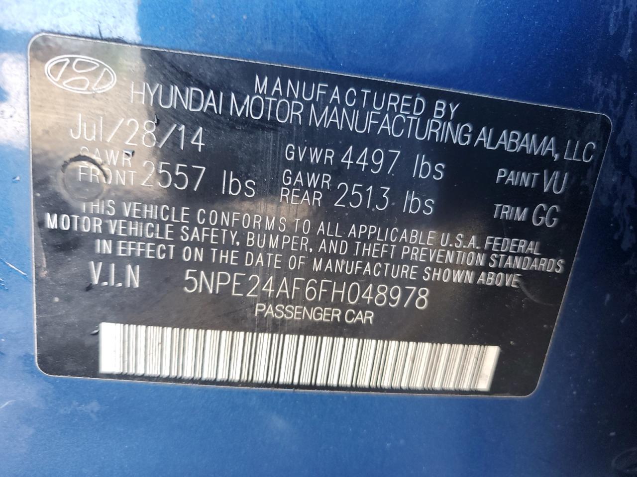2015 Hyundai Sonata - Image 12