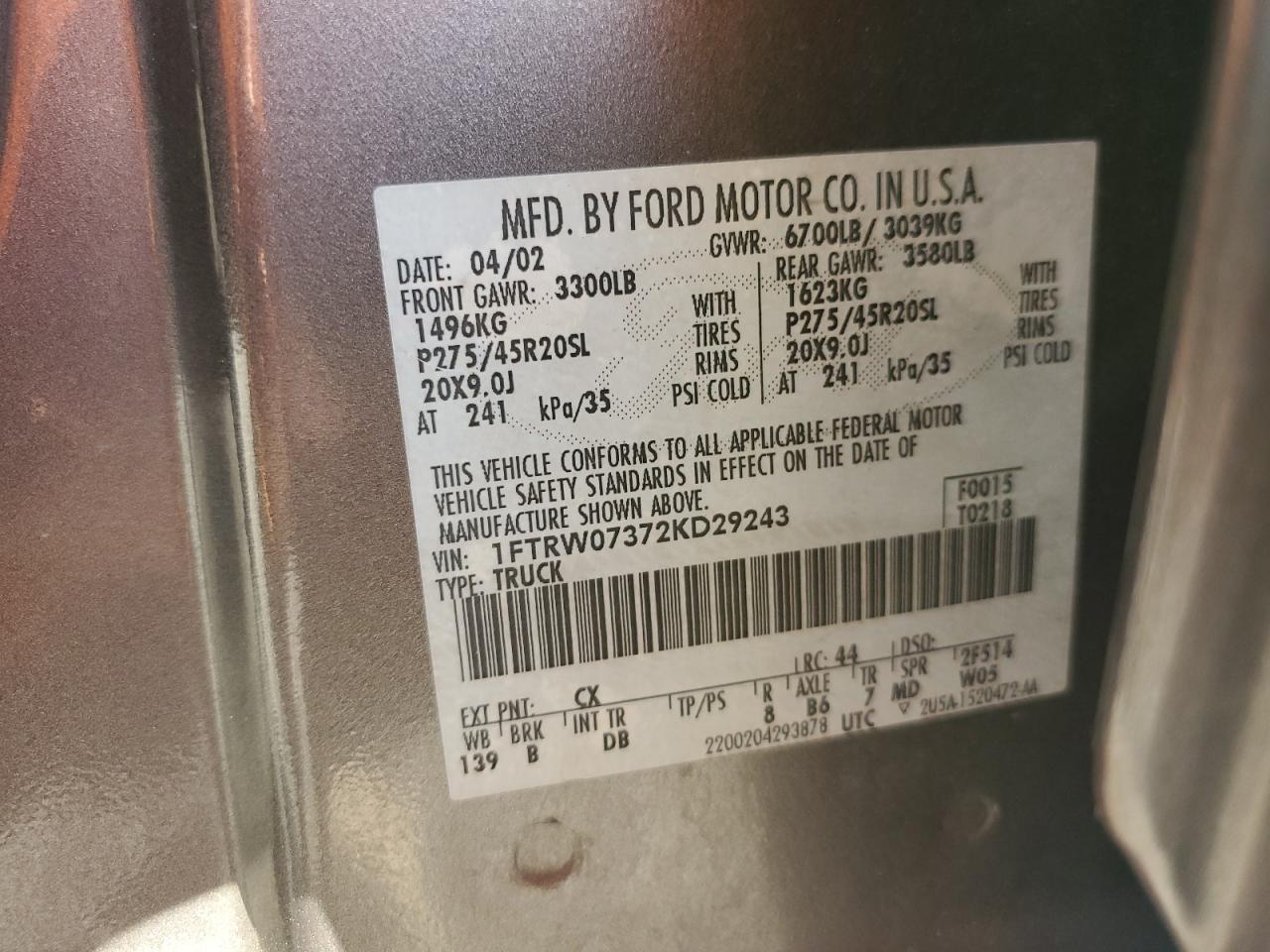 2002 Ford F-150 - Image 14