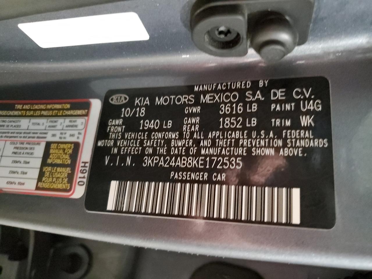 2019 Kia Rio - Image 12