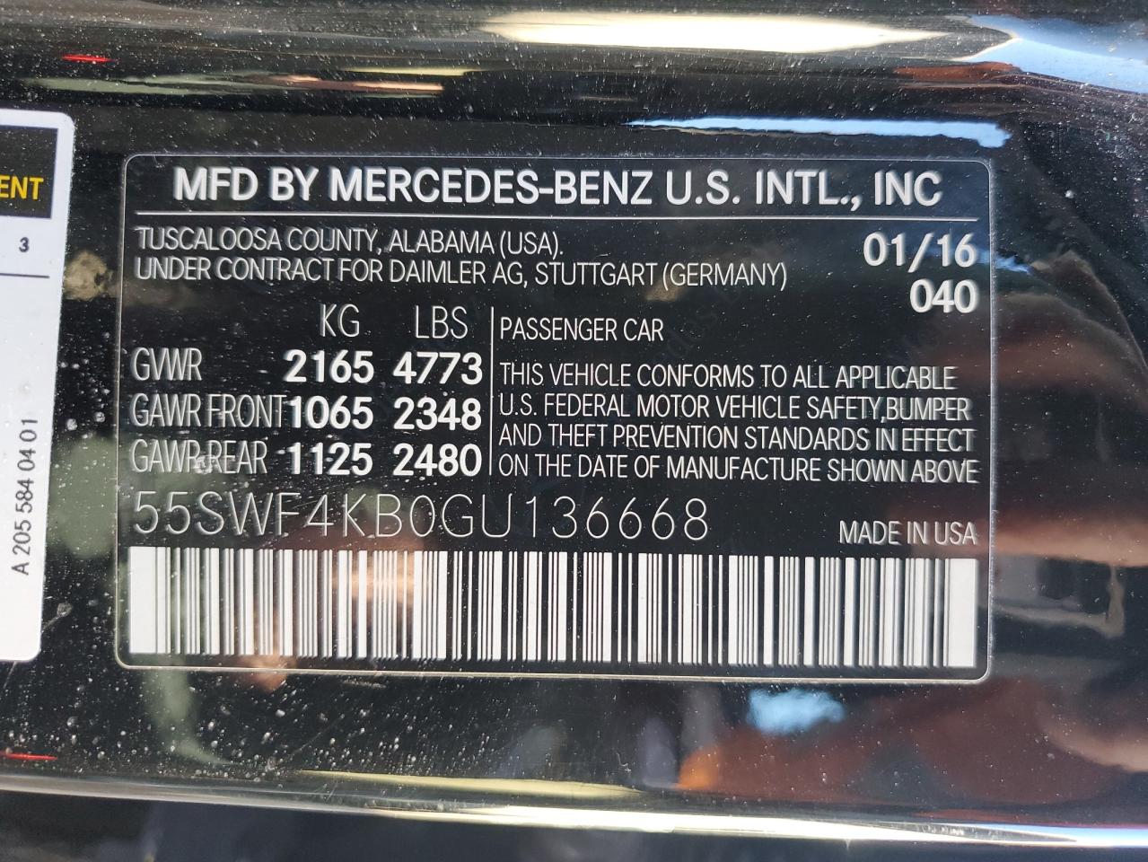 2016 Mercedes-Benz C-klasse - Image 12
