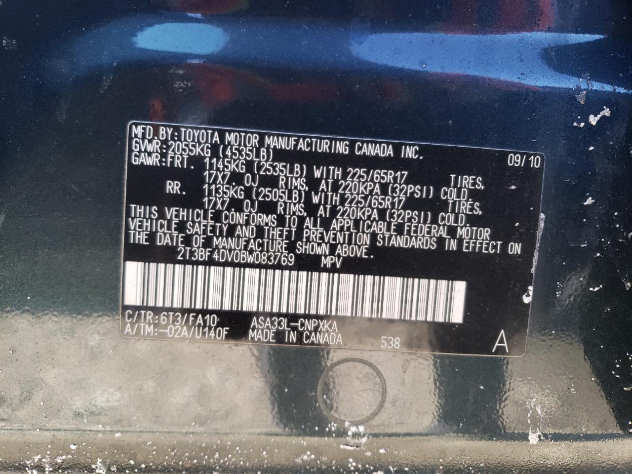 2011 Toyota RAV 4 - Image 13