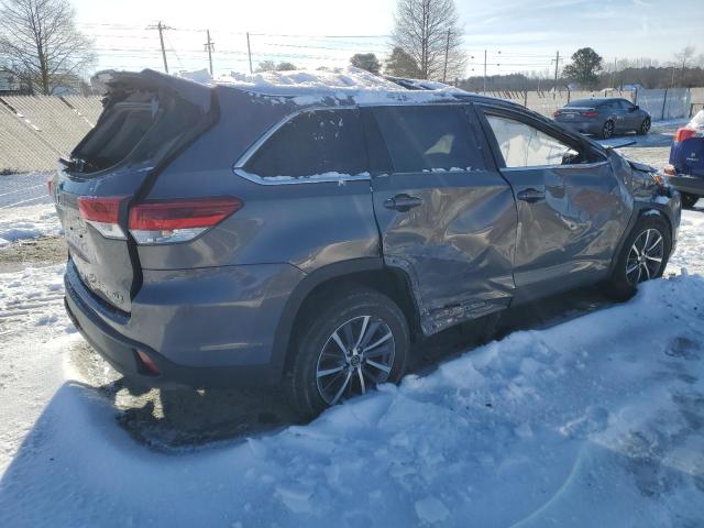  TOYOTA HIGHLANDER 2018 Szary