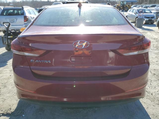 Sedans HYUNDAI ELANTRA 2017 Red