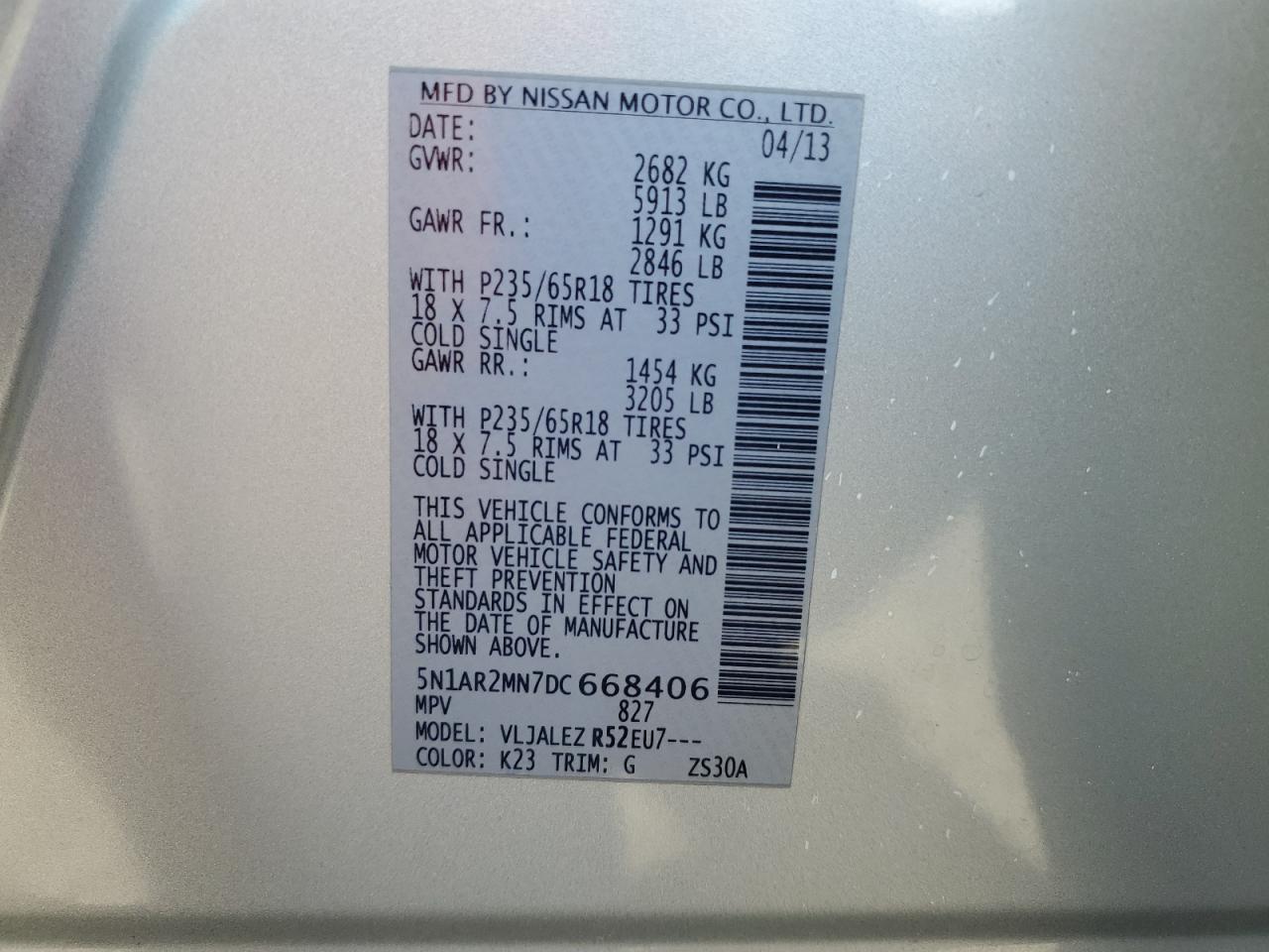 2013 Nissan Pathfinder - Image 13