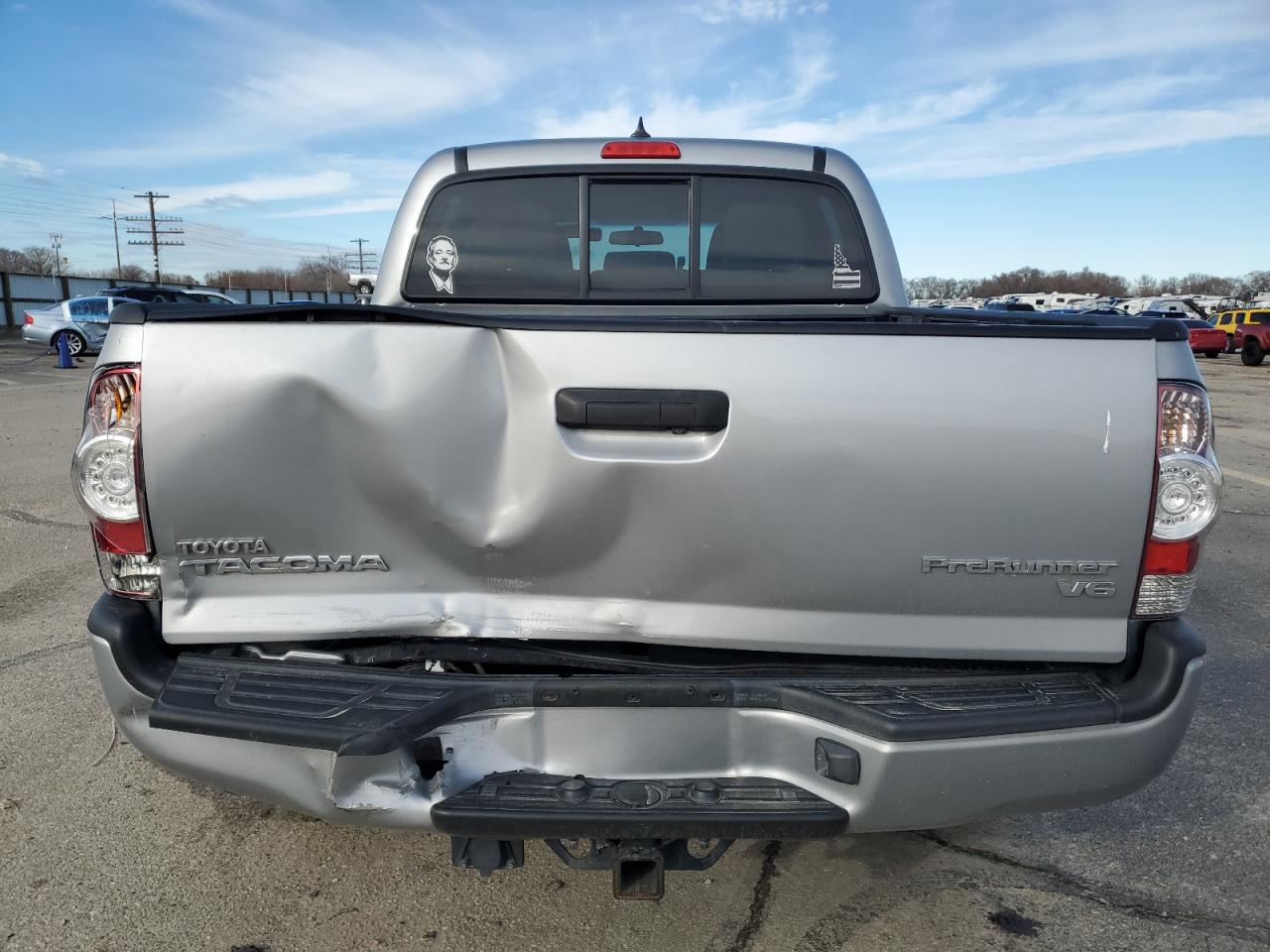 2014 Toyota Tacoma Double Cab Prerunner VIN: 3TMJU4GN3EM163067 Lot: 41582155