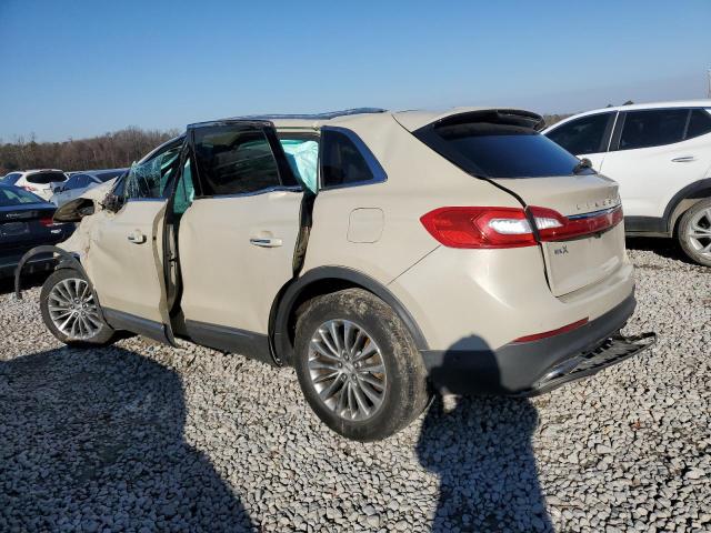 Паркетники LINCOLN MKX 2016 Кремовый