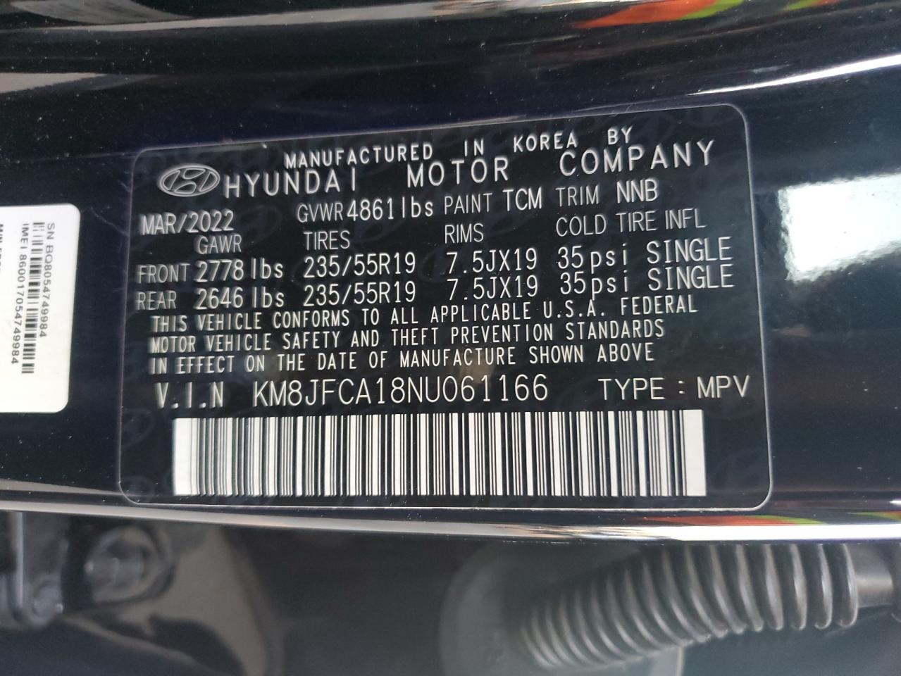 2022 Hyundai Tucson - Image 15