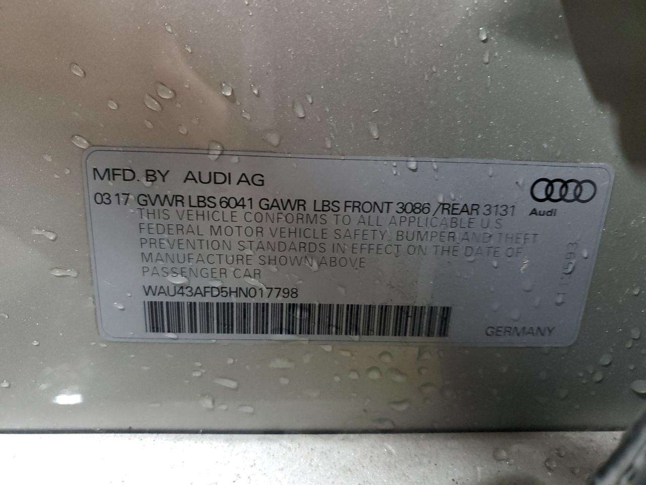 2017 Audi A8 - Image 12