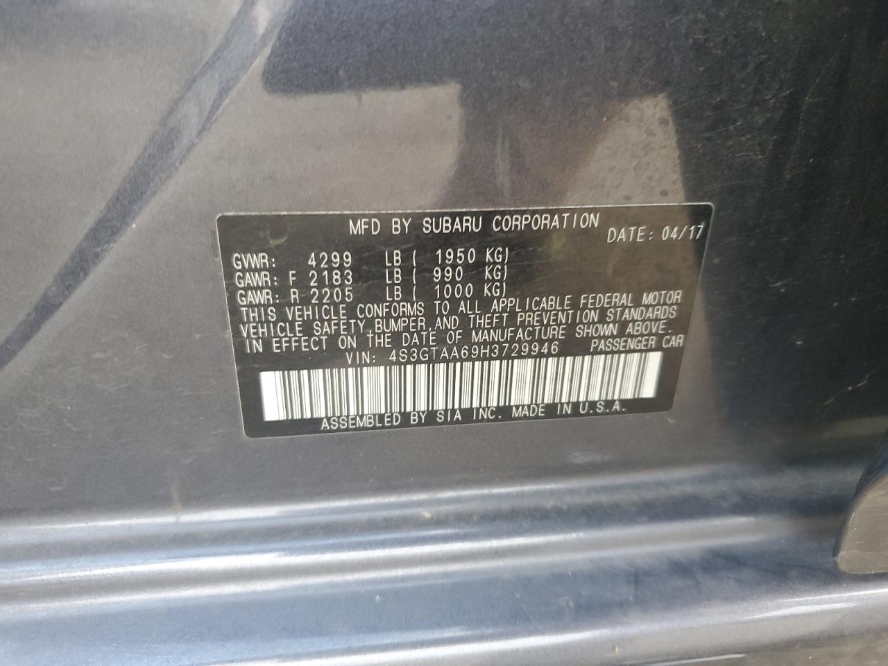 2017 Subaru Impreza - Image 12