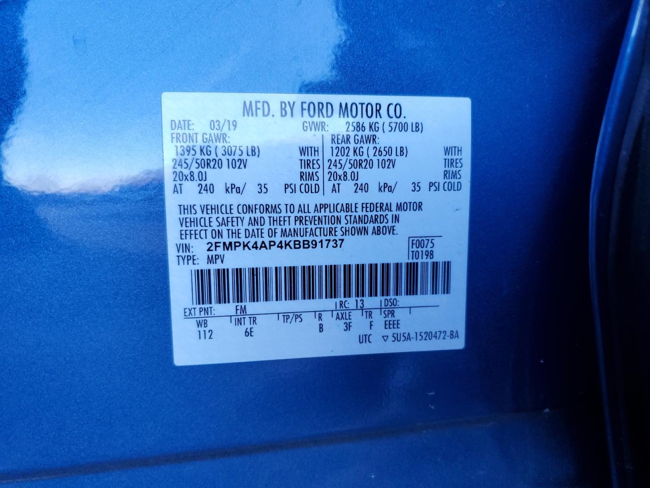 2019 Ford Edge - Image 13