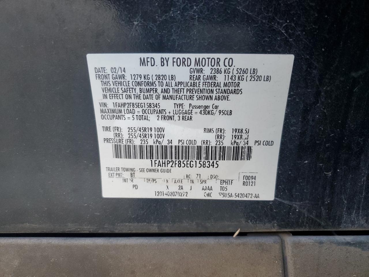 2014 Ford Taurus - Image 13