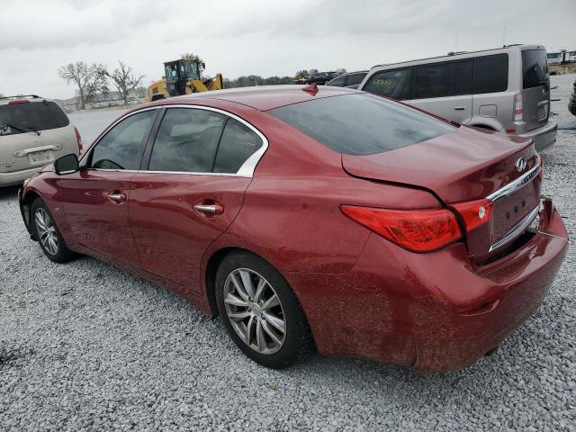  INFINITI Q50 2016 Czerwony