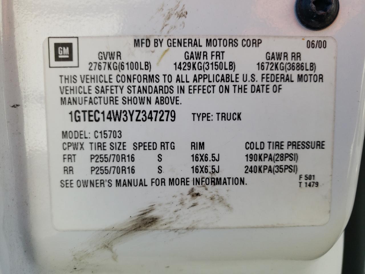 2000 GMC Sierra - Image 12
