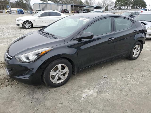 HYUNDAI ELANTRA 2014 Black