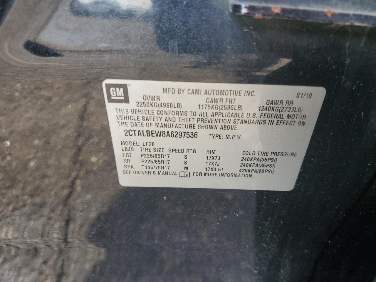2010 GMC Terrain - Image 13