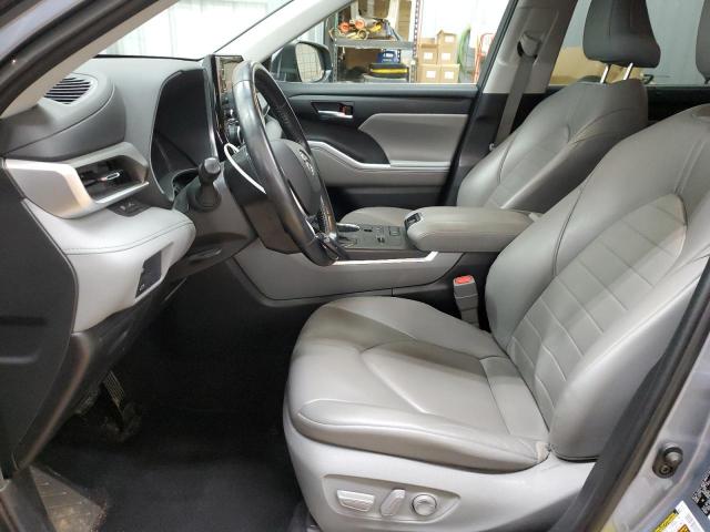  TOYOTA HIGHLANDER 2021 Blue