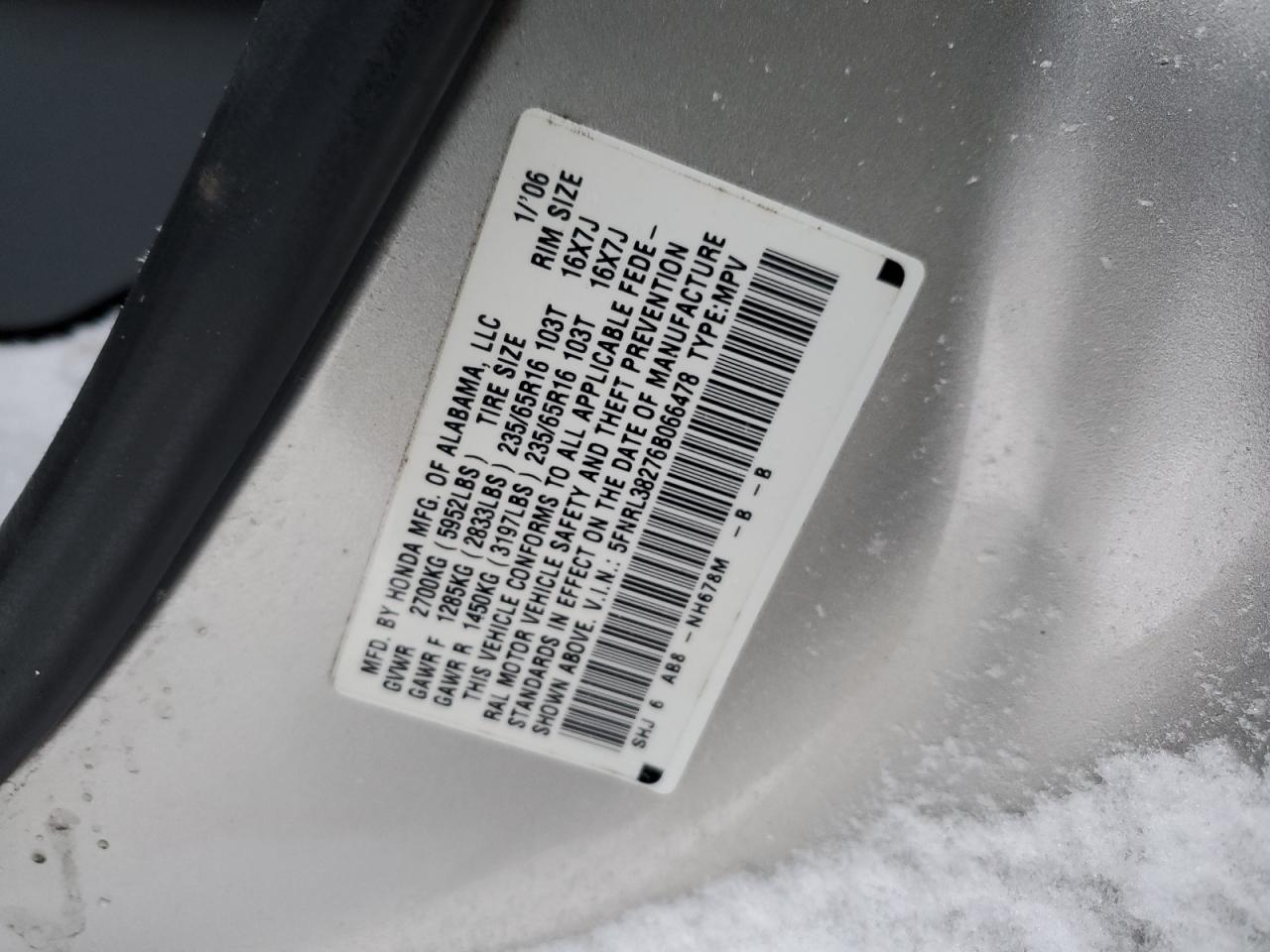 2006 Honda Odyssey - Image 14