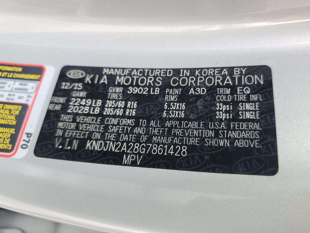 2016 Kia Soul - Image 14