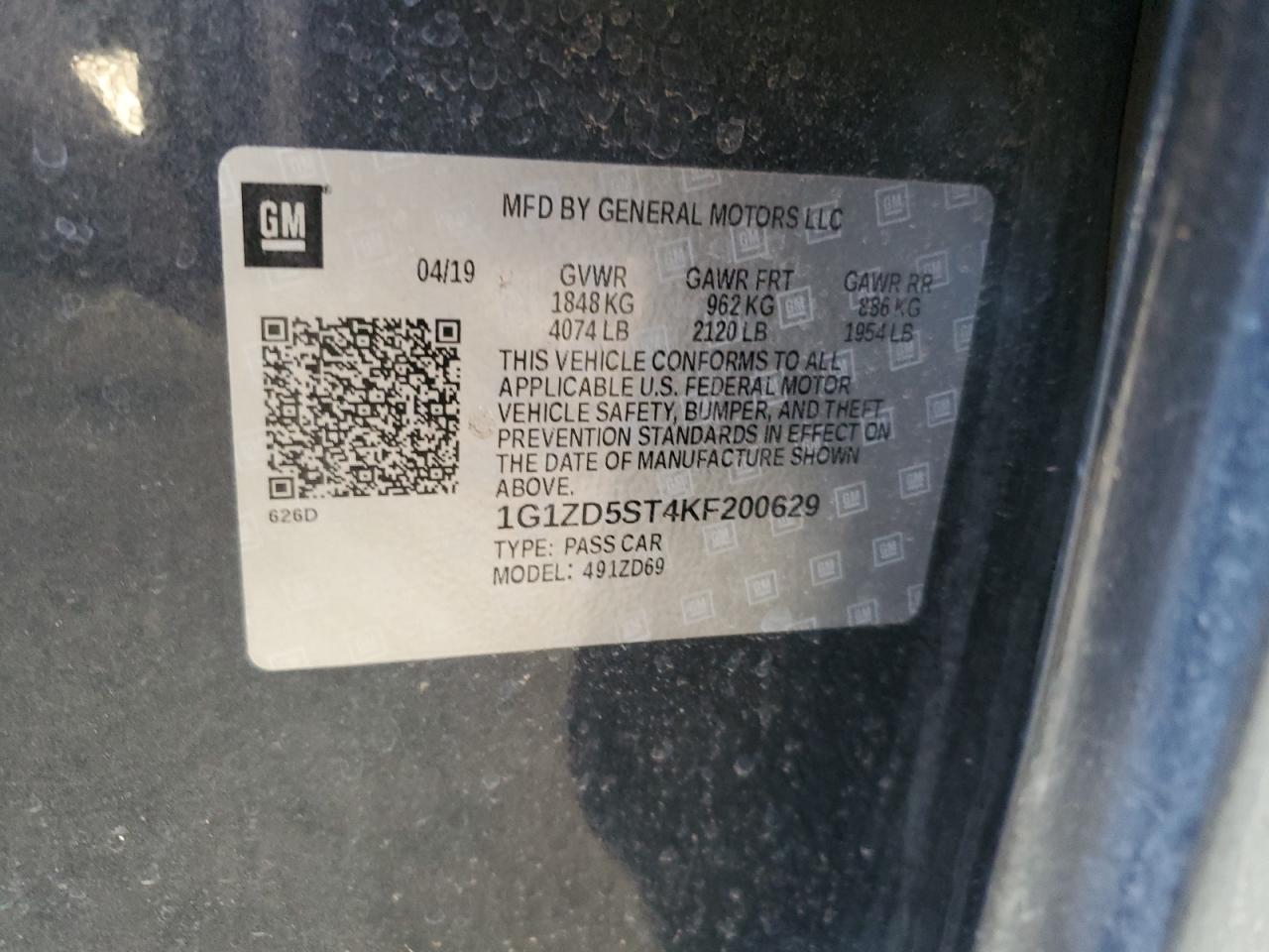 2019 Chevrolet Malibu - Image 14