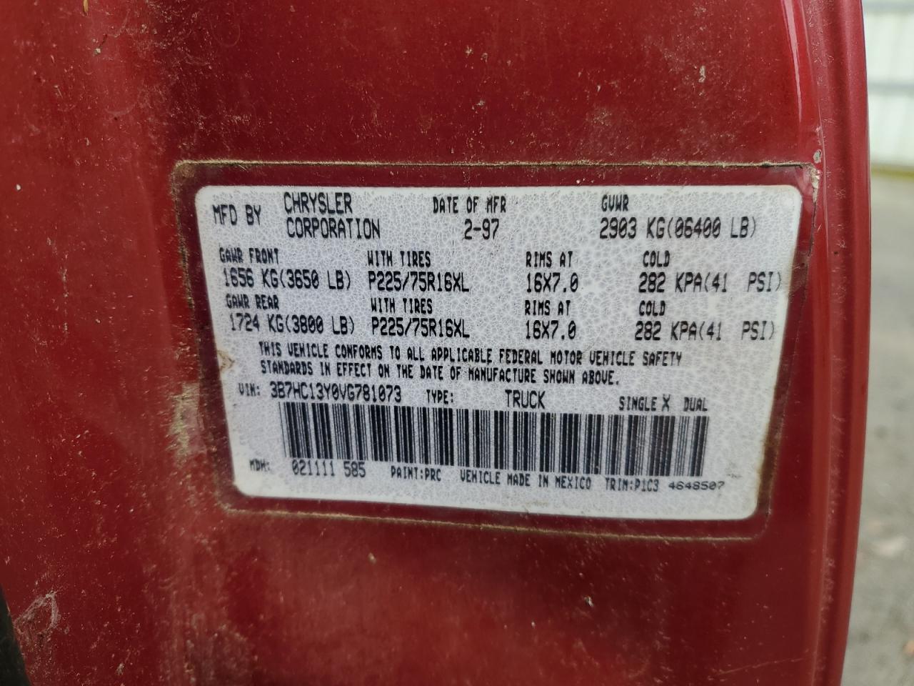 1997 Dodge RAM - Image 14