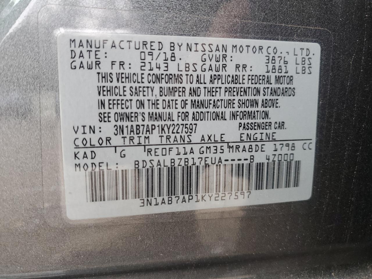 2019 Nissan Sentra - Image 13