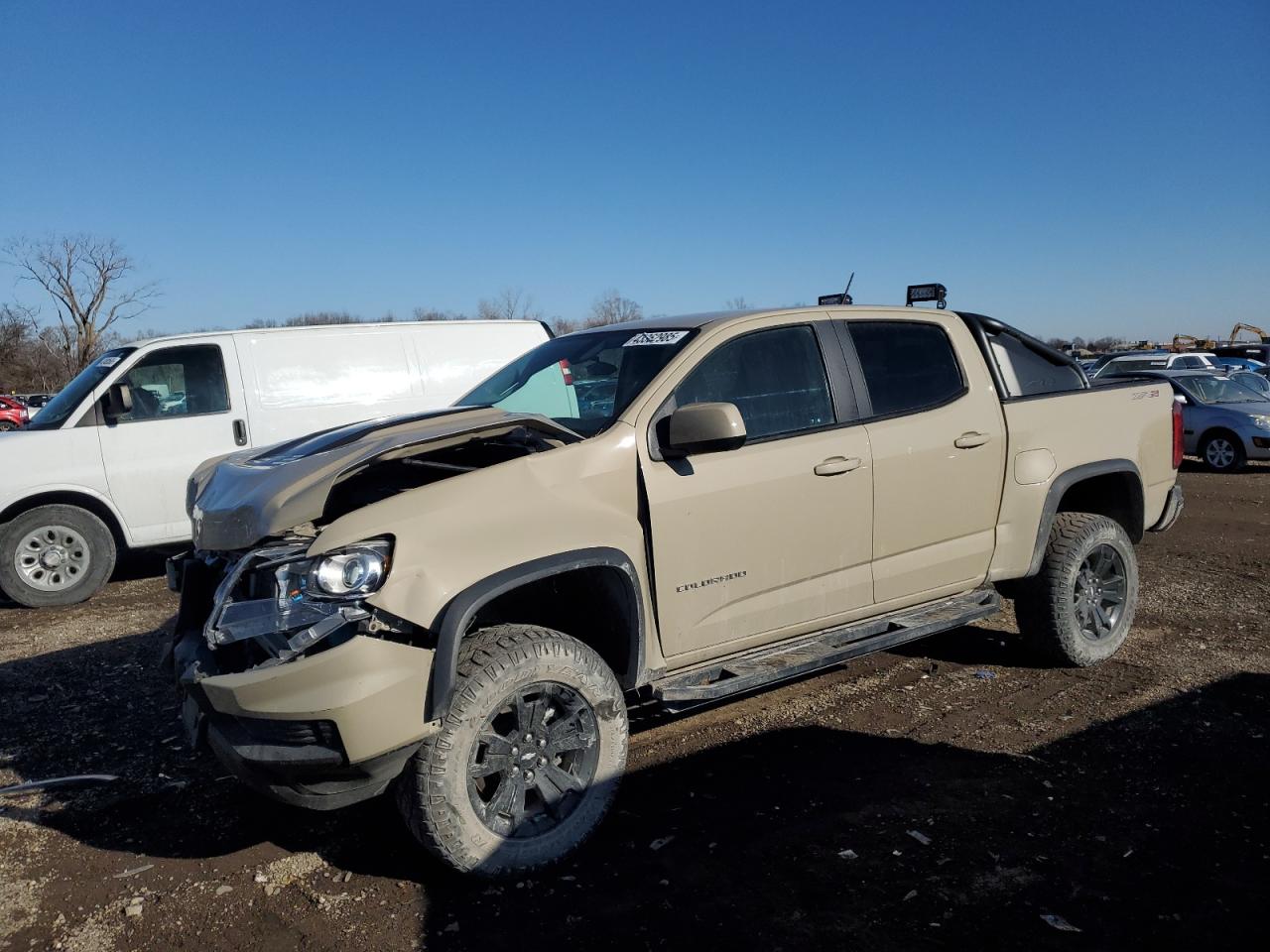 2021 Chevrolet Colorado Zr2 en Venta en Des Moines, IA - Front End