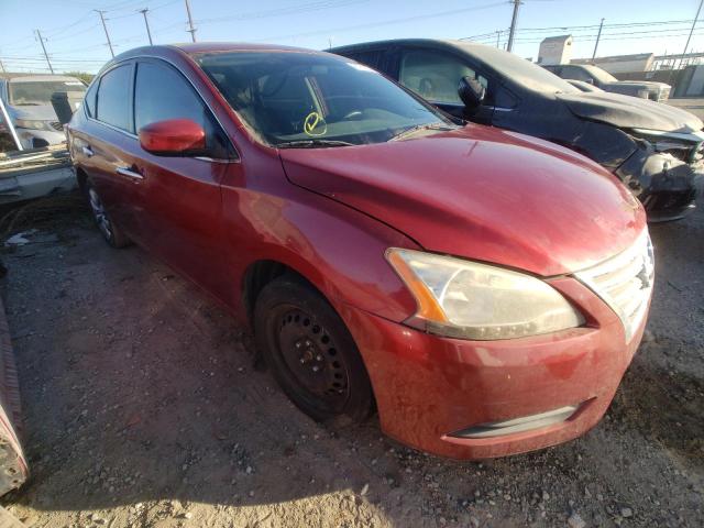 Sedans NISSAN SENTRA 2015 Czerwony