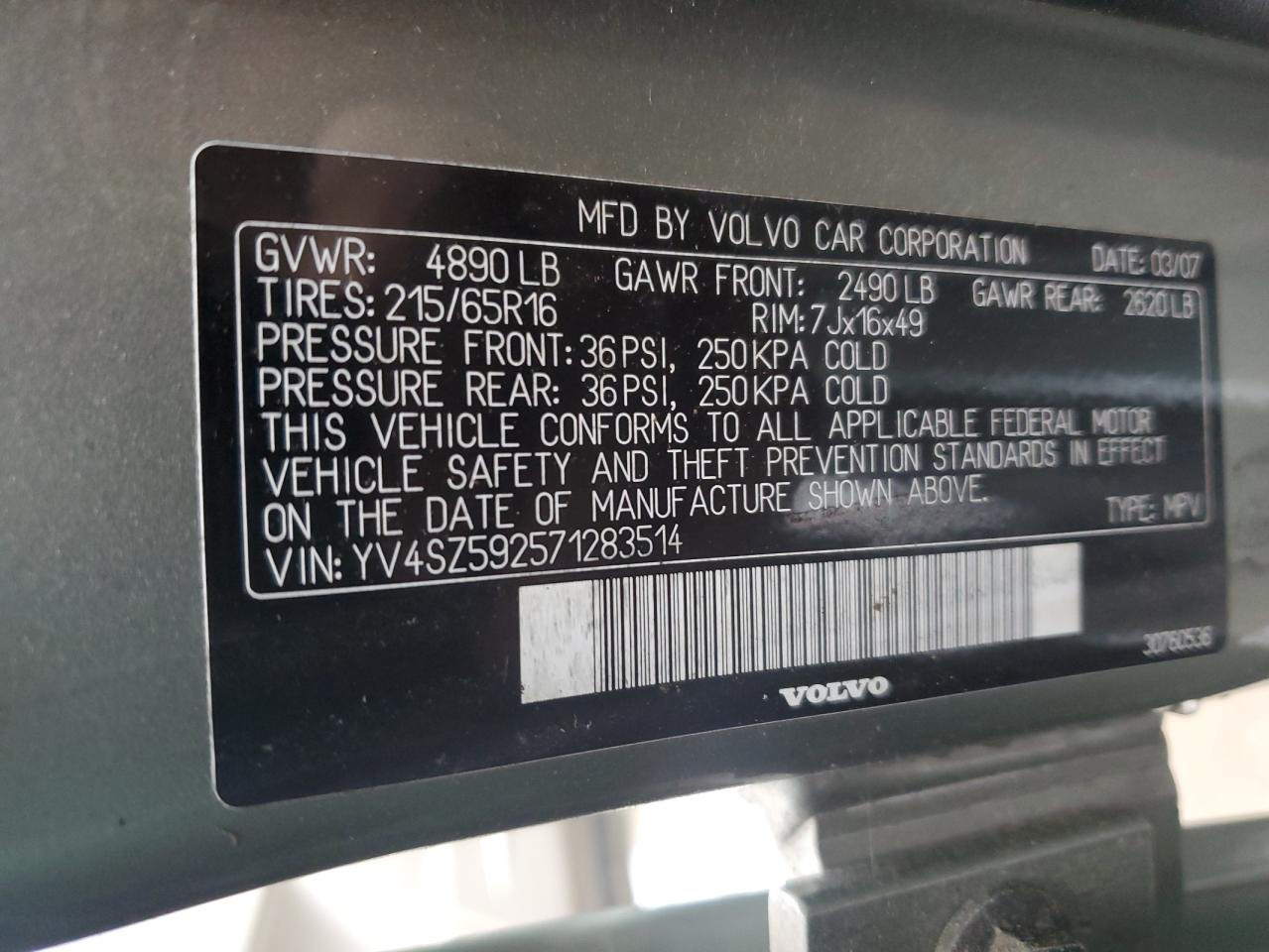 2007 Volvo XC70 - Image 12