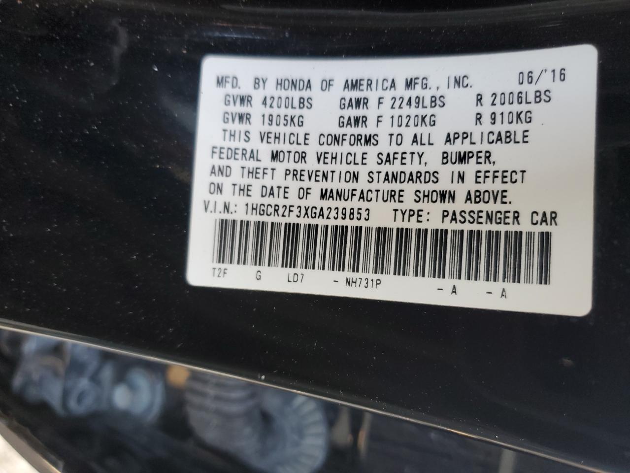 2016 Honda Accord - Image 15