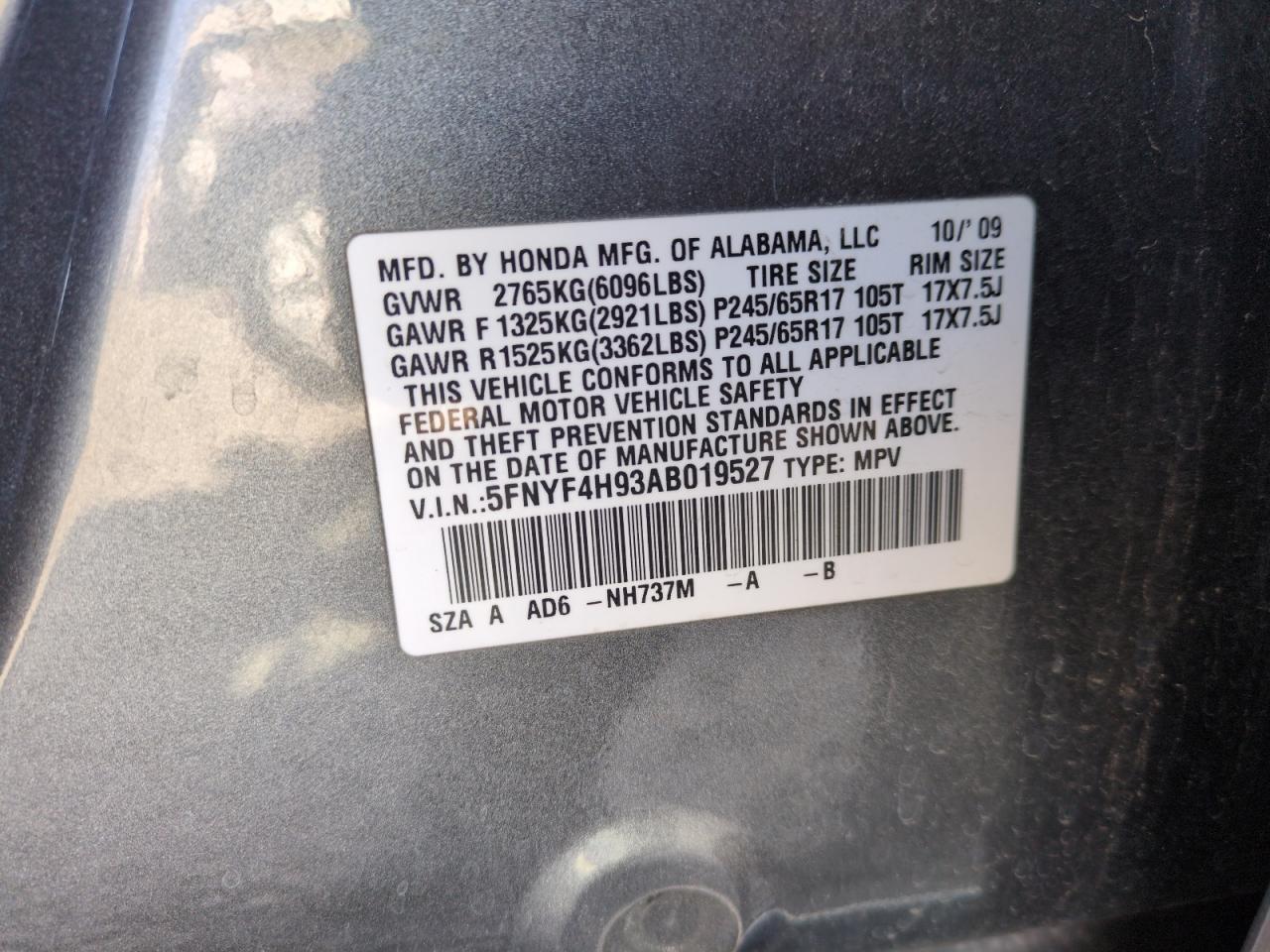 2010 Honda Pilot - Image 12