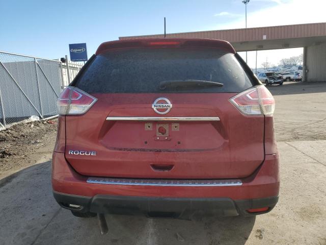  NISSAN ROGUE 2016 Czerwony