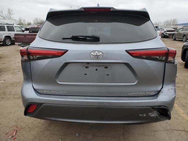  TOYOTA HIGHLANDER 2021 Серебристый
