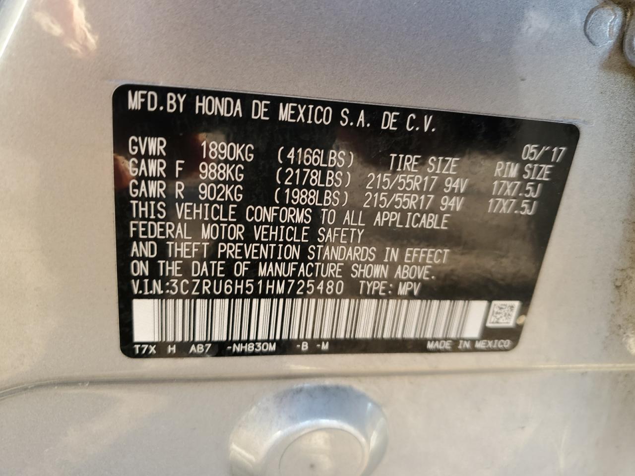 2017 Honda HR-V - Image 13