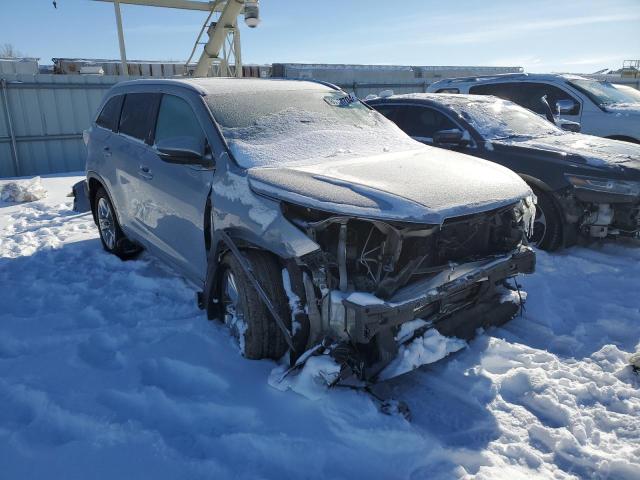 Паркетники TOYOTA HIGHLANDER 2015 Серебристый