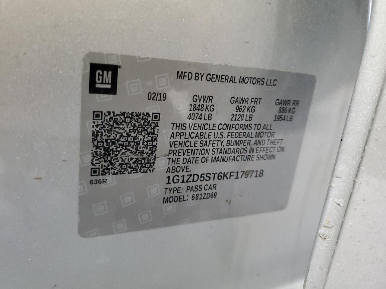 2019 Chevrolet Malibu - Image 14